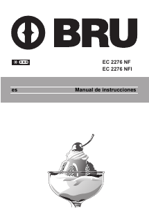 Manual de uso BRU EC 2276 NF Frigorífico combinado