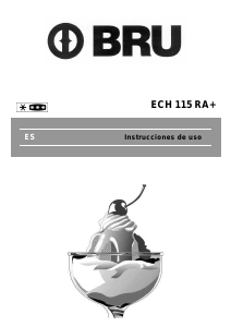 Manual de uso BRU ECH 115 RA+ Congelador