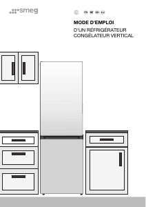 Mode d’emploi Smeg RC18WDND Réfrigérateur combiné