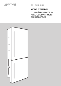 Mode d’emploi Smeg C875TNMD Réfrigérateur combiné