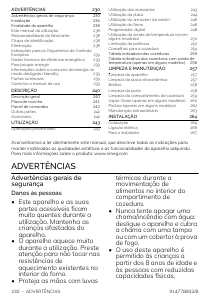 Manual Smeg A90I001PX Fogão