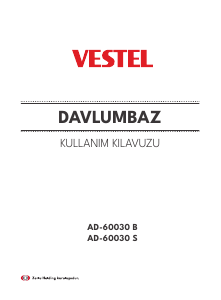 Kullanım kılavuzu Vestel AD-60030 B Davlumbaz
