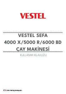 Kullanım kılavuzu Vestel SEFA 4000 X Çay makinesi