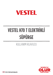 Kullanım kılavuzu Vestel H70 T Elektrikli süpürge
