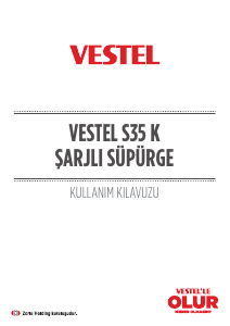 Kullanım kılavuzu Vestel S35 K Elektrikli süpürge