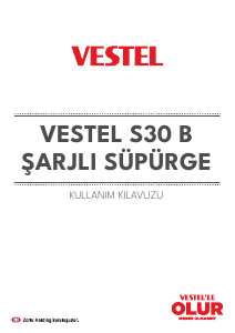 Kullanım kılavuzu Vestel S30 B Elektrikli süpürge