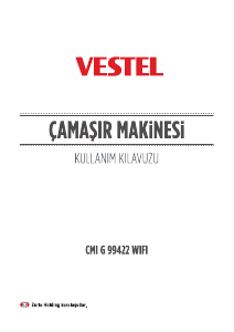 Kullanım kılavuzu Vestel CMI G 99422 WiFi Çamaşır makinesi