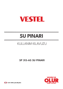 Kullanım kılavuzu Vestel SP 313 Su sebili