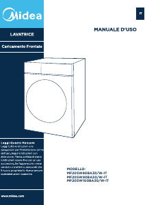 Manuale Midea MF205W80BA30/W-IT Lavatrice