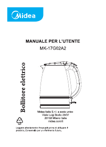 Manuale Midea MK-17G02A2 Bollitore