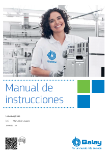 Manual de uso Balay 3VH6331SA Lavavajillas