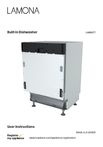 Manual Lamona LAM8677 Dishwasher