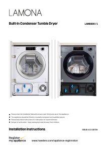 Manual Lamona LAM8880 Dryer