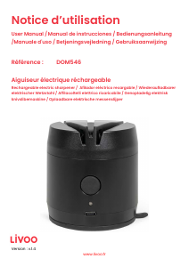 Handleiding Livoo DOM546N Messenslijper