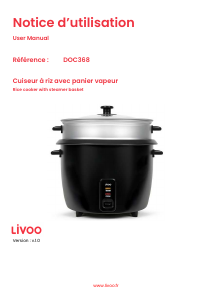 Mode d’emploi Livoo DOC368N Cuiseur à riz