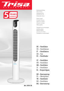Priručnik Trisa Comfort Breeze Ventilator