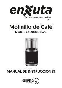 Manual de uso Enxuta SDAENXMC0522 Molinillo de café
