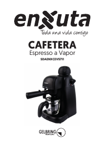 Manual de uso Enxuta SDAENXCEV5711 Máquina de café espresso