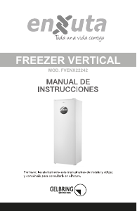 Manual de uso Enxuta FVENX22242 Congelador