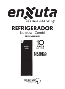 Manual de uso Enxuta RENXCMB22400N Frigorífico combinado