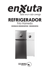 Manual de uso Enxuta RENX8140FHW Frigorífico combinado