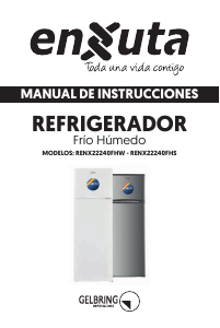 Manual de uso Enxuta RENX22240FHW Frigorífico combinado