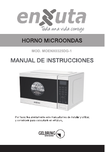 Manual de uso Enxuta MOENX0325DG-1 Microondas