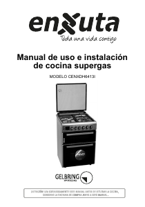 Manual de uso Enxuta CENXDH6413I Cocina