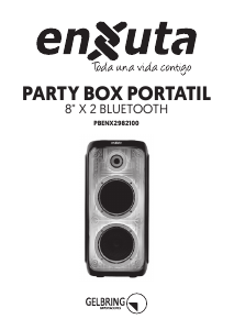 Manual de uso Enxuta PBENX2982100 Altavoz
