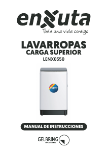 Manual de uso Enxuta LENX0550 Lavadora