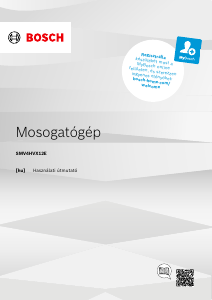 Használati útmutató Bosch SMV4HVX12E Mosogatógép