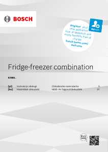 Instrukcja Bosch KIN86SDD0 Lodówko-zamrażarka
