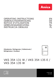 Bedienungsanleitung Gram KSI 301254 Kühlschrank