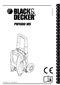 Instrukcja Black and Decker PW1600 WS Myjka ciśnieniowa