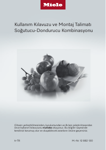 Kullanım kılavuzu Miele KFMC 3834 R Donduruculu buzdolabı