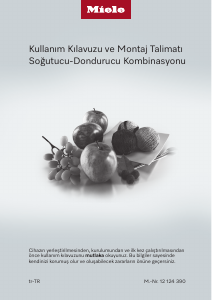 Kullanım kılavuzu Miele KFN 4898 A-10 D Donduruculu buzdolabı