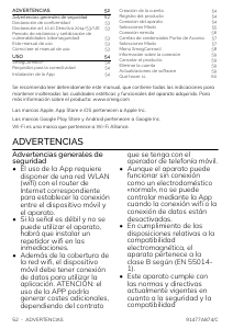 Manual de uso Smeg SBC4604WNR Abatidor de temperatura