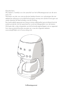 Handleiding Smeg DCF02BLMEU Koffiezetapparaat