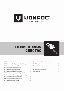 Manual Vonroc CS507AC Ferăstrăul cu lanţ
