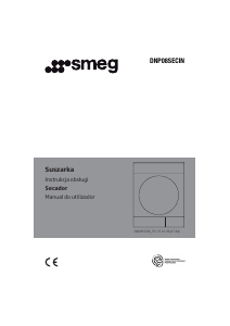 Manual Smeg DNP08SECIN Máquina de secar roupa