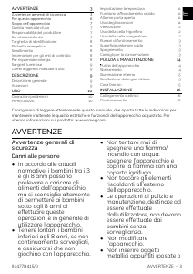 Manuale Smeg FAB28RDEG6 Frigorifero-congelatore