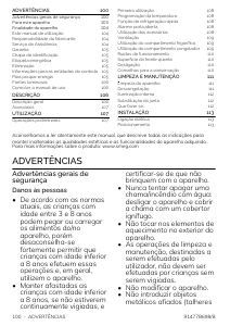 Manual Smeg FAB28RDPCW6 Frigorífico combinado