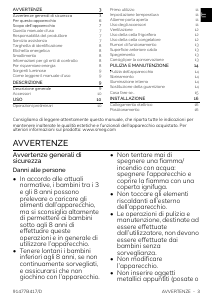 Manuale Smeg FAB30LPG6 Frigorifero-congelatore