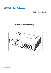 Instrukcja ASK Proxima C3327W-A Projektor