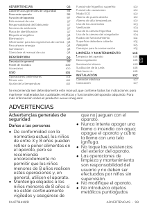 Manual de uso Smeg FAB32LPB6 Frigorífico combinado