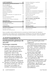Mode d’emploi Smeg FAB32RBE6 Réfrigérateur combiné