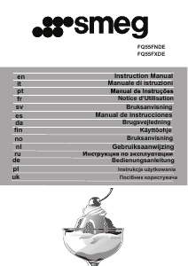 Manuale Smeg FQ55FNDE Frigorifero-congelatore