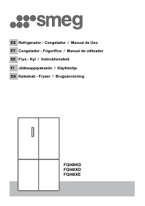 Manual Smeg FQI48XE Frigorífico combinado