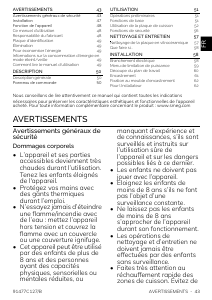 Mode d’emploi Smeg SI1B22631D Table de cuisson