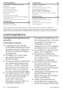 Mode d’emploi Smeg SI2B22641D Table de cuisson